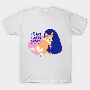 Team Corgi, dog lovers, Corgi lovers T-Shirt